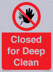 Closed for Deep Clean